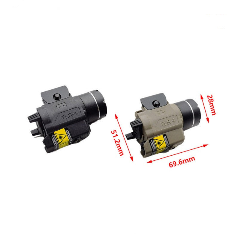 Tactical TLR-4 Lumens TLR Glare Tactical Gun Light For G17 LED Waterproof Long Shot Airsoft Weapon Lights P1 P3 Strobe Flashlight